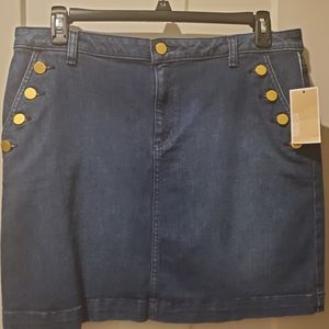 Michael Kors Denim Skirt size 14